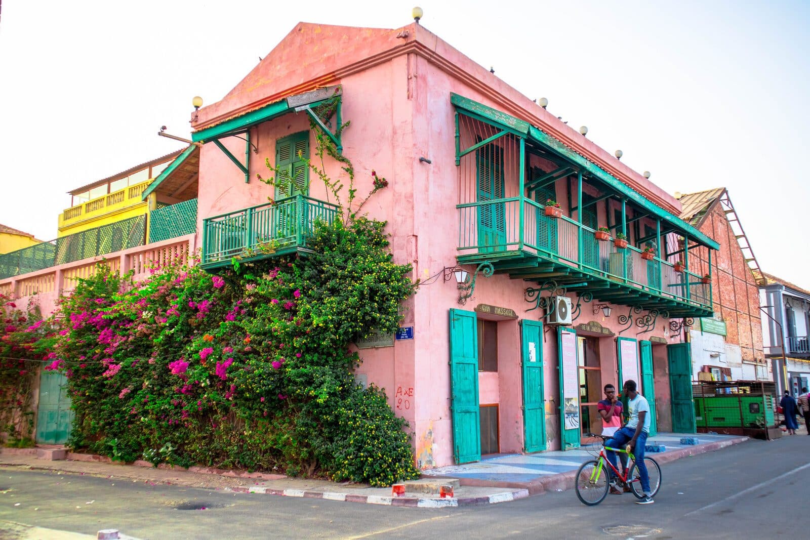 Saint louis maison rose, Sénégal