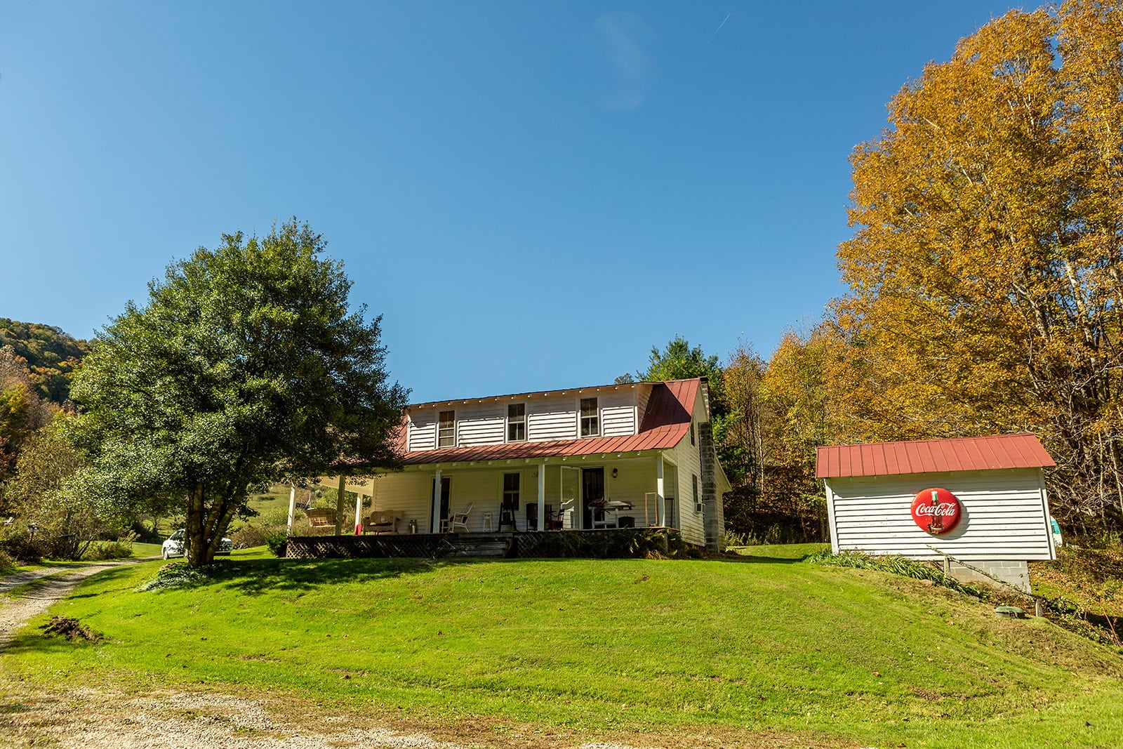 white fence farm