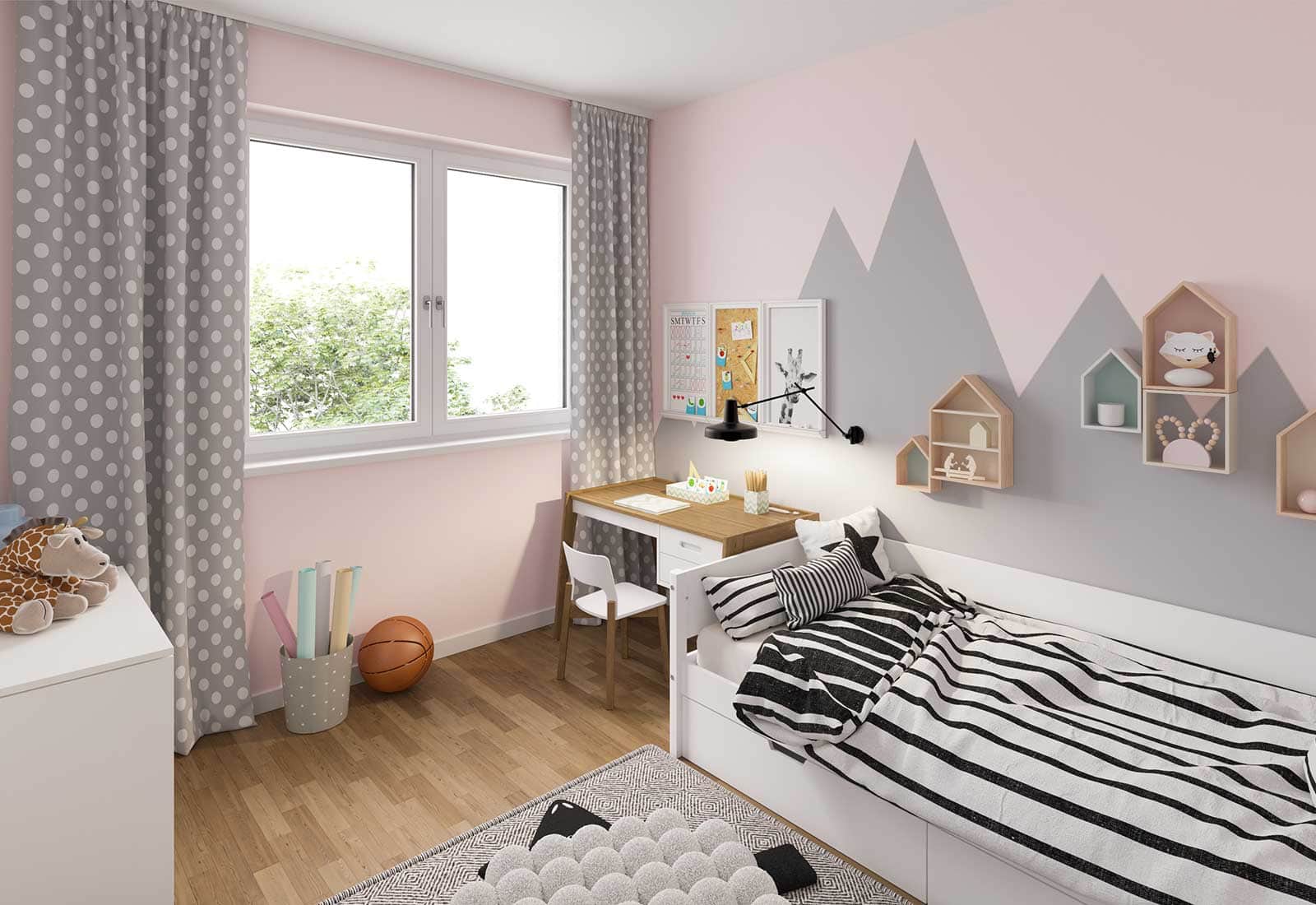 Neubauprojekt Neue Mittelheide Innenvisualisierung