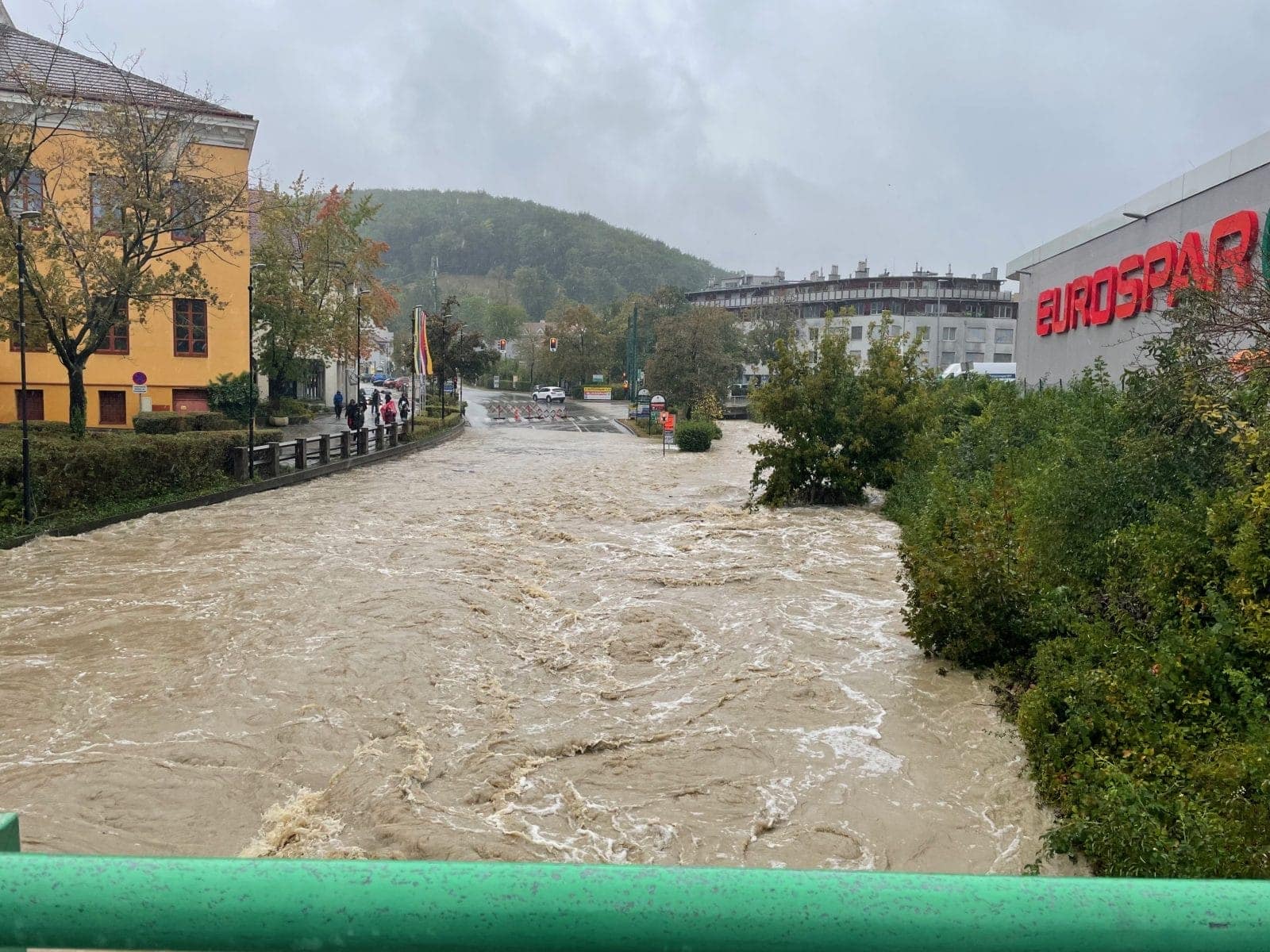 Hochwasser in Purkersdorf