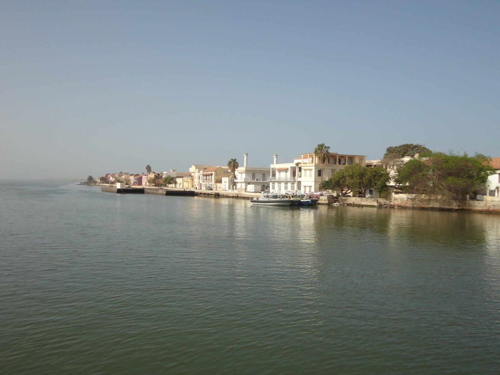 Saint louis vue ile, Sénégal