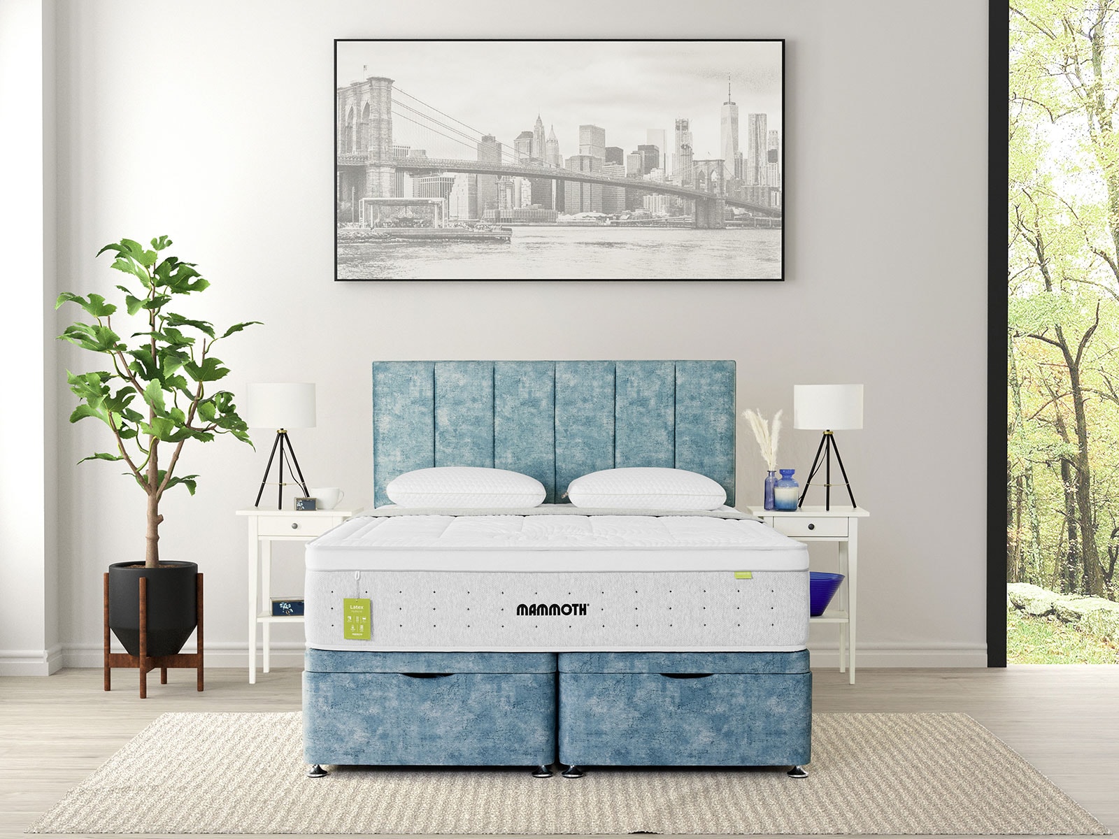 Mammoth Comfort Latex HyBlend Mattress 2