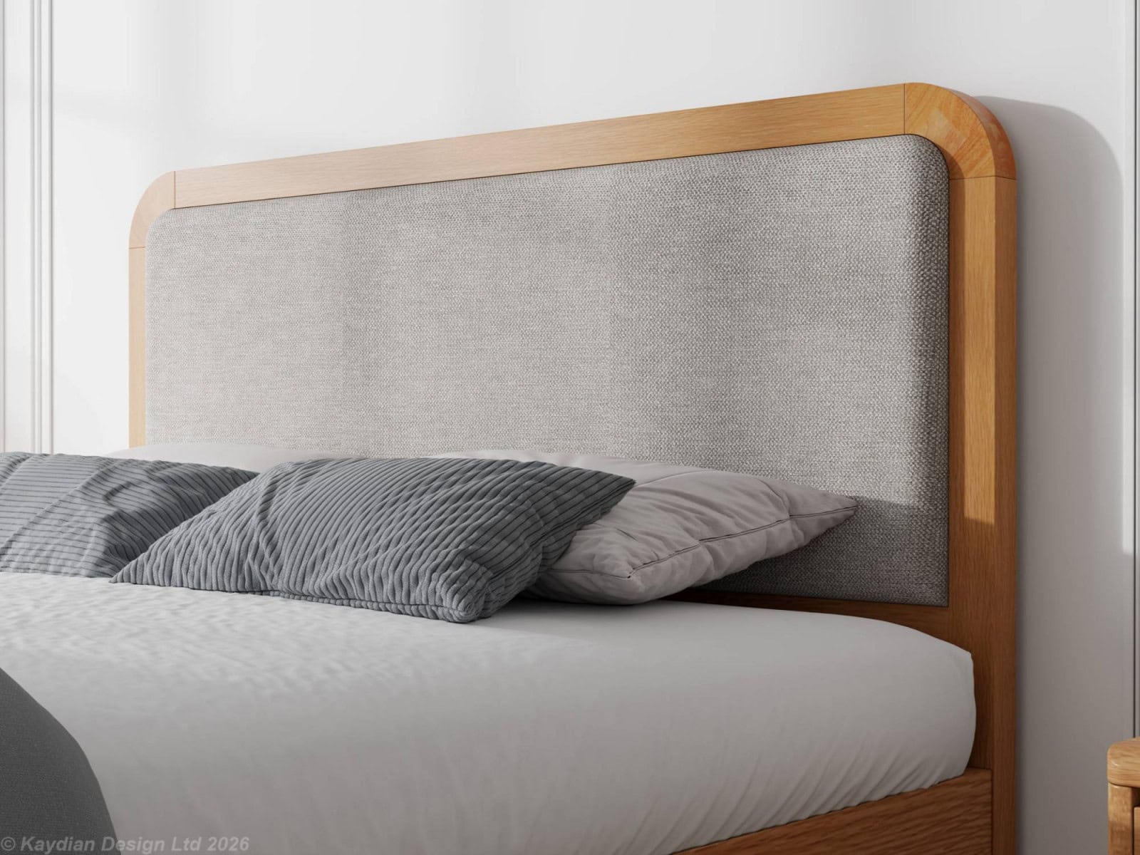 Weardale Ottoman Greige Headend