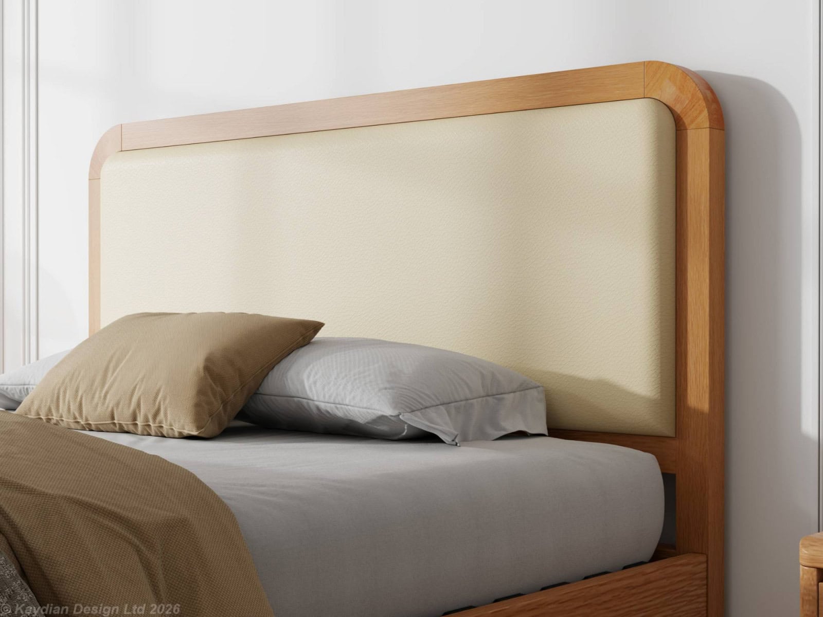 Weardale Vanilla Ottoman Headend