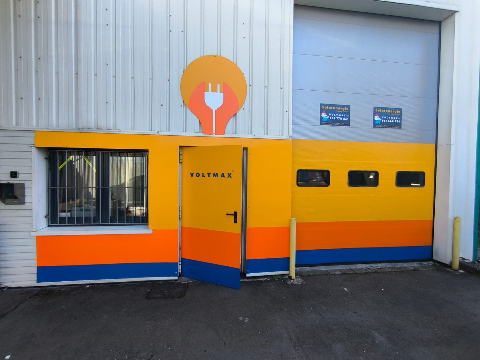 Salle d'exposition Voltmax