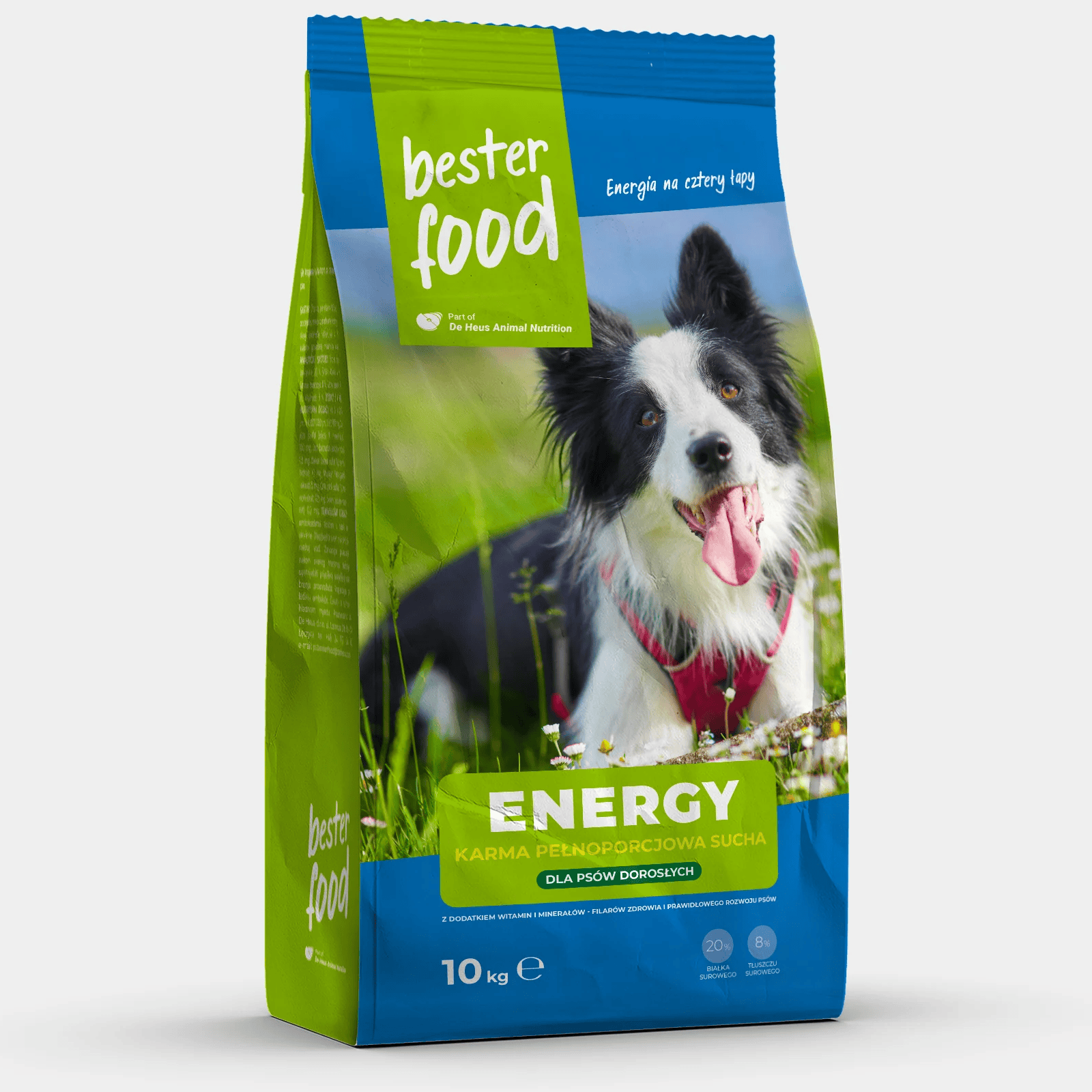 Sausas maistas šunims Besterfood Energy su jautiena (10 kg)