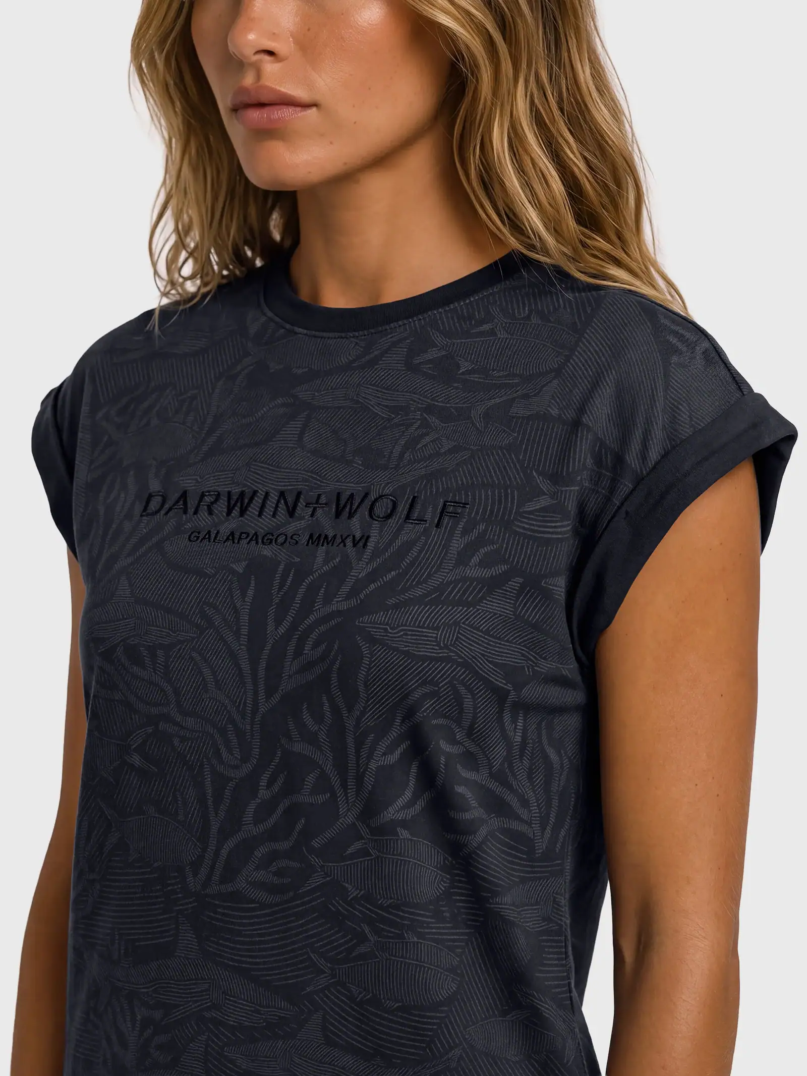 Camiseta Resort Arecife Azul Cadena_4N