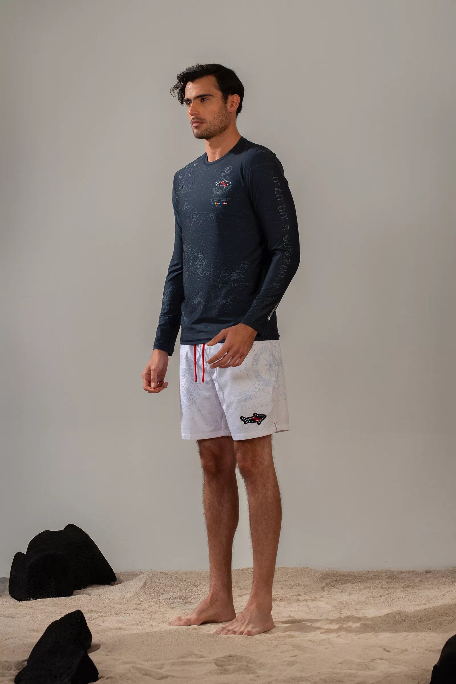 Rashgard cup azul conpresión darwin and wolf clothing