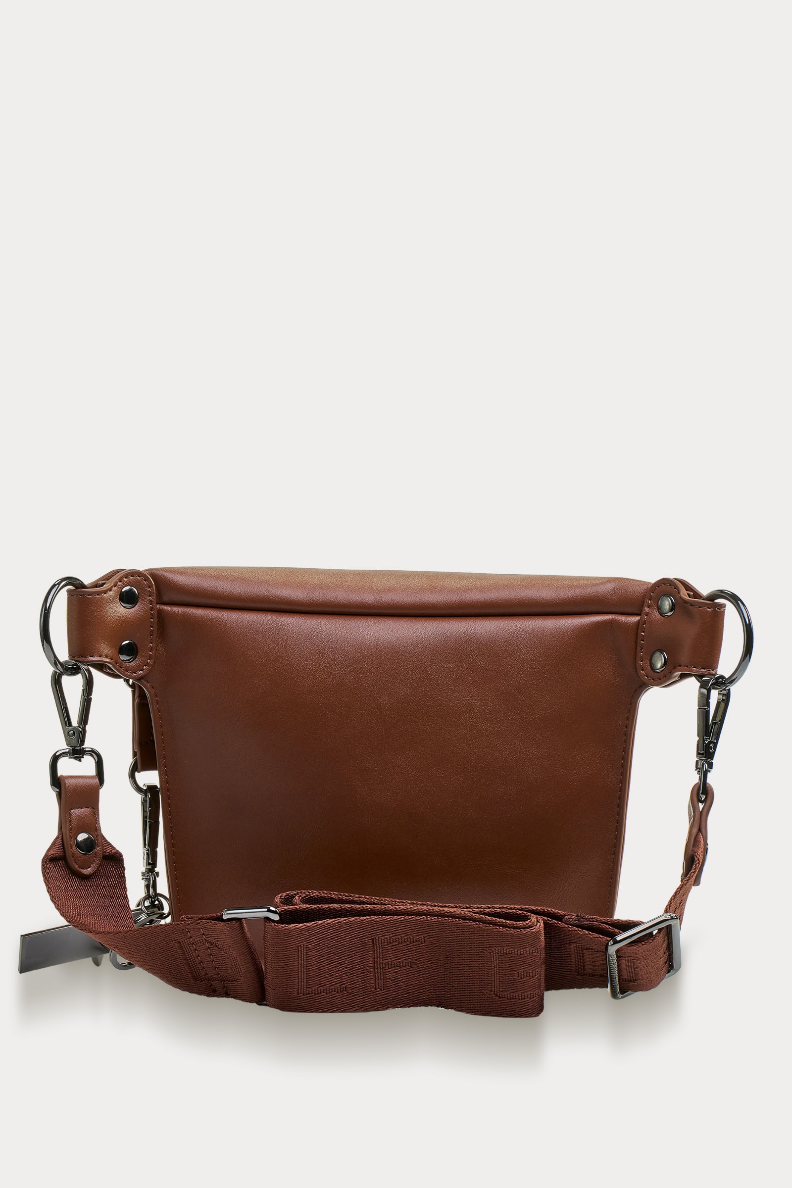 Cartera Crossbody bag canguro Darwin And Wolf cafe