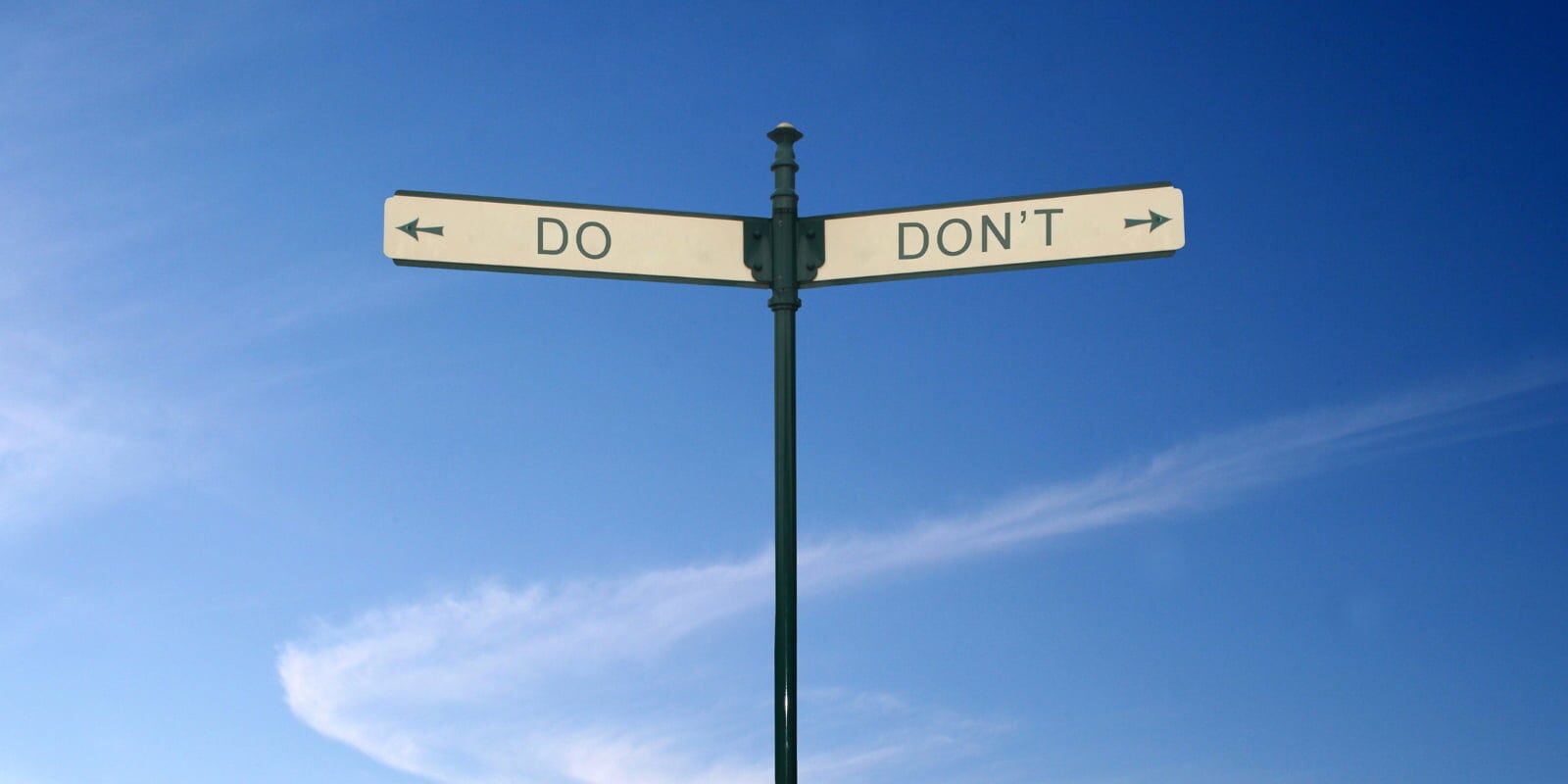 Dos and Don'ts in fremden Ländern