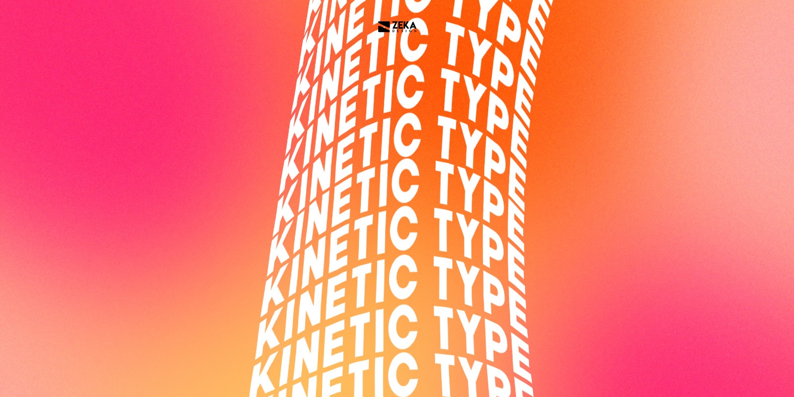 Kinetic Type Typography Design Trends 2021