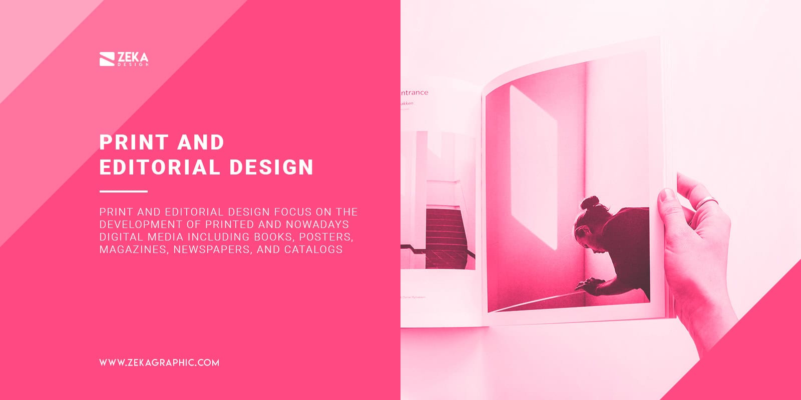 What is print and editorial design definition