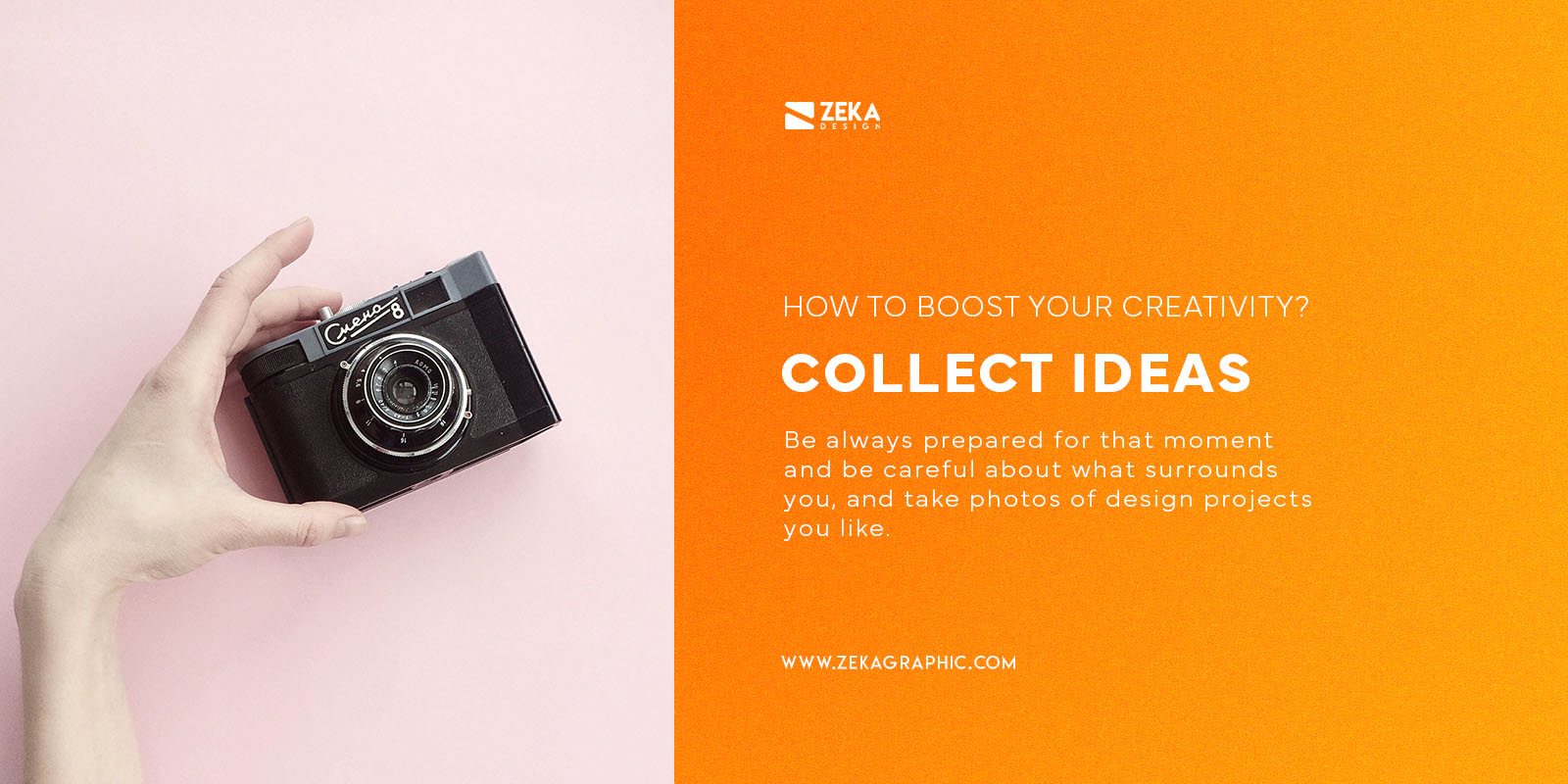 Collect Ideas Where You Are Out To Boost Creativity
