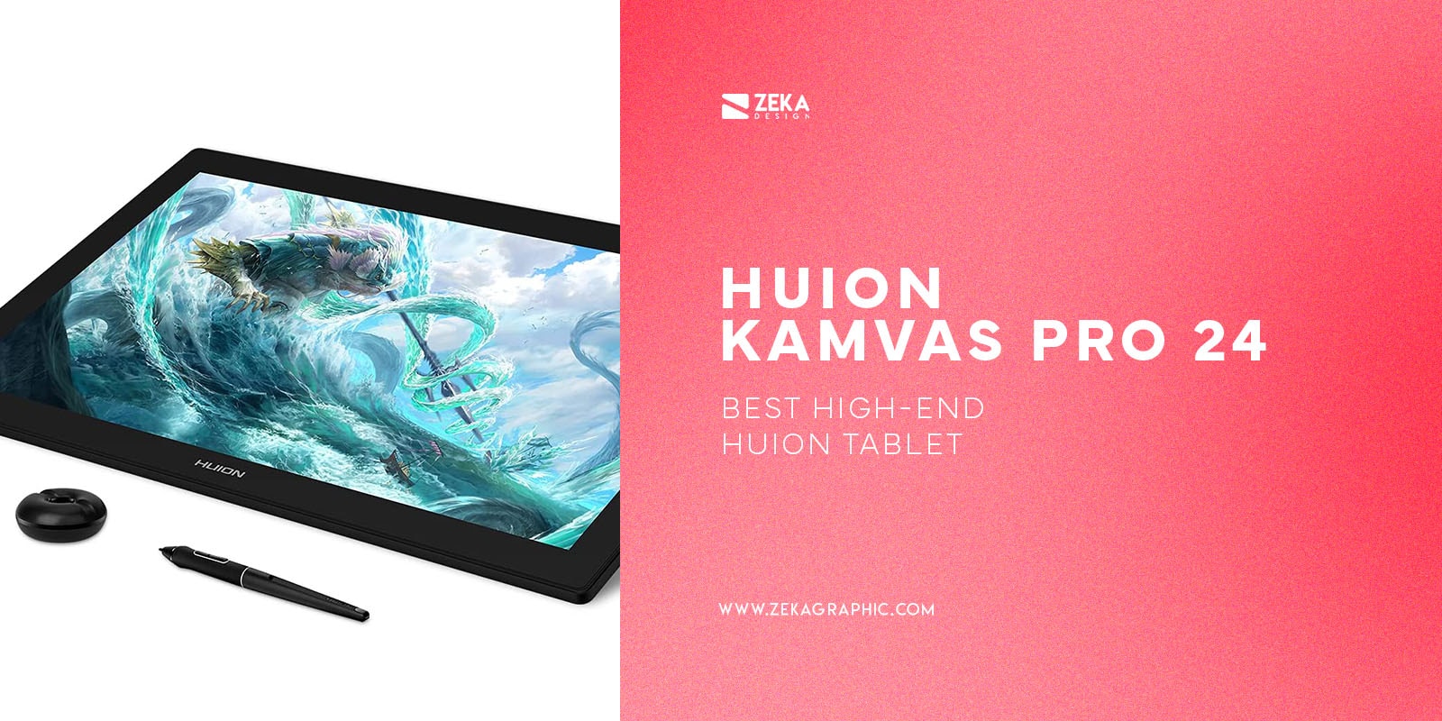 Huion Kamvas Pro 24 Best High-end Huion Tablet