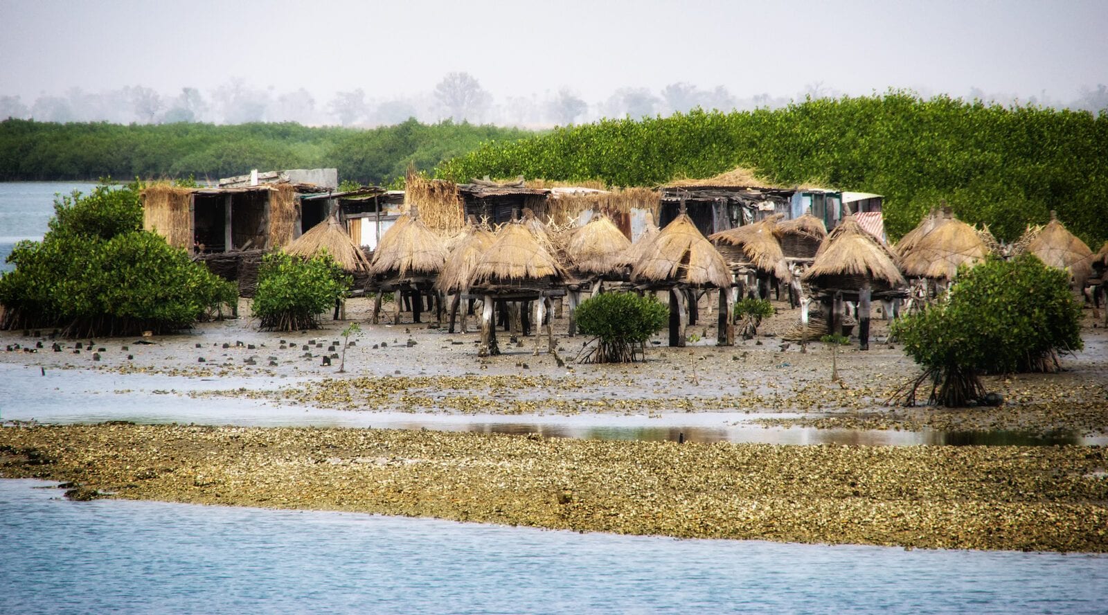 Joal fadiouth greniers a mil, Sénégal