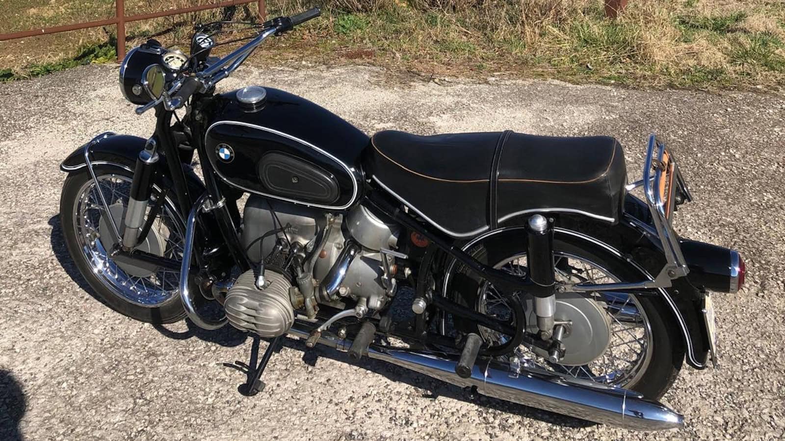 1967 BMW R60/2 vintage motorcycle — Blue Strada Classic BMW Tuscany Tour