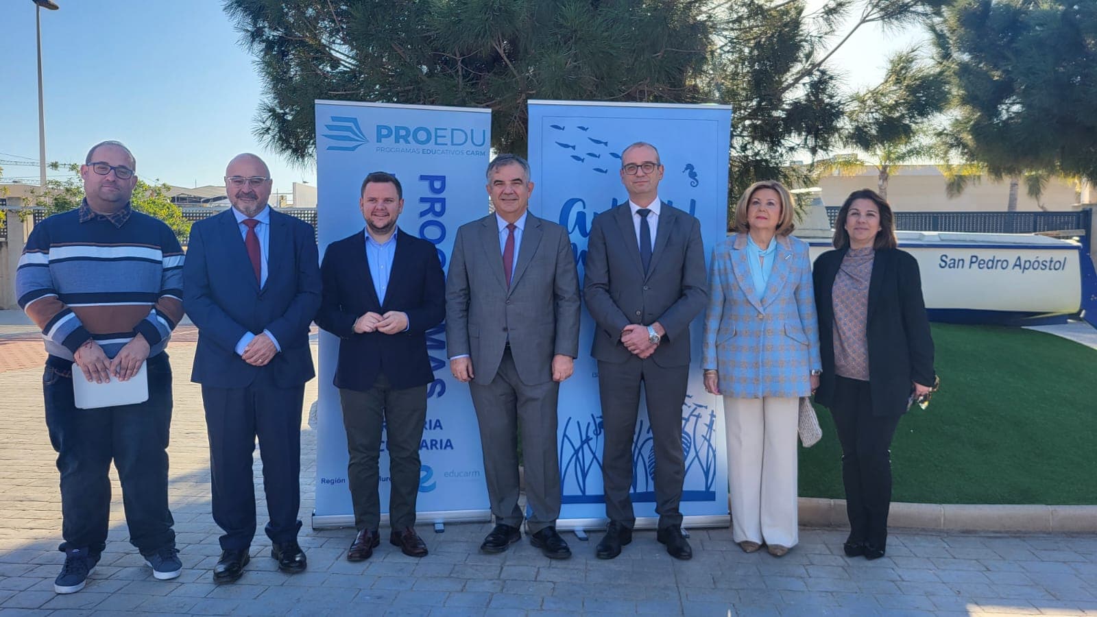 El ‘Aula del Mar Menor’ lleva su oferta de concienciación ambiental a más de 3.000 alumnos de 30 centros de Primaria y Secundaria