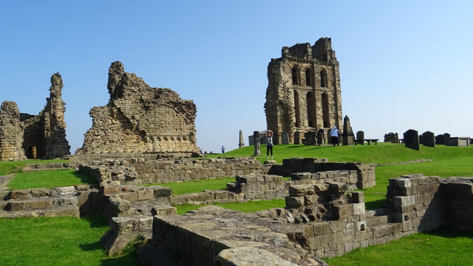 Tynemouth Castle, Schloss / Burgruine