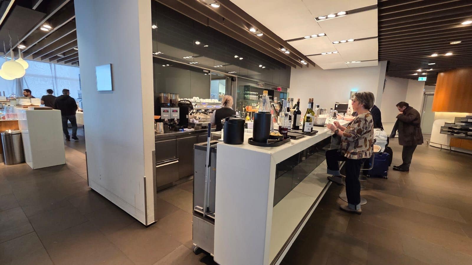 Lufthansa Business Lounge in Frankfurt