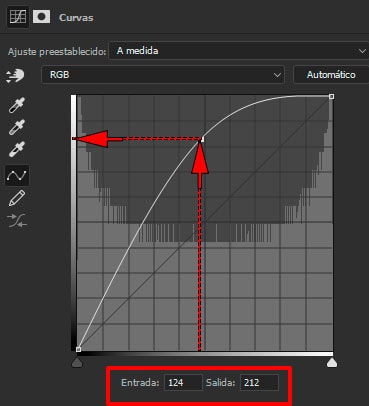 Aprende a usar la capa de ajuste de Curvas en Photoshop