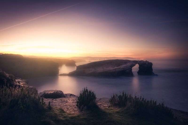 Es esta la mejor vista de la playa de las catedrales?