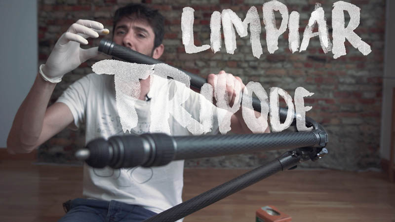 Limpia tu trípode en 10´