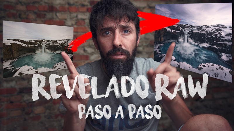 🎞Revelado RAW paso a paso en Capture One. Cascada de Aldeyjarfoss
