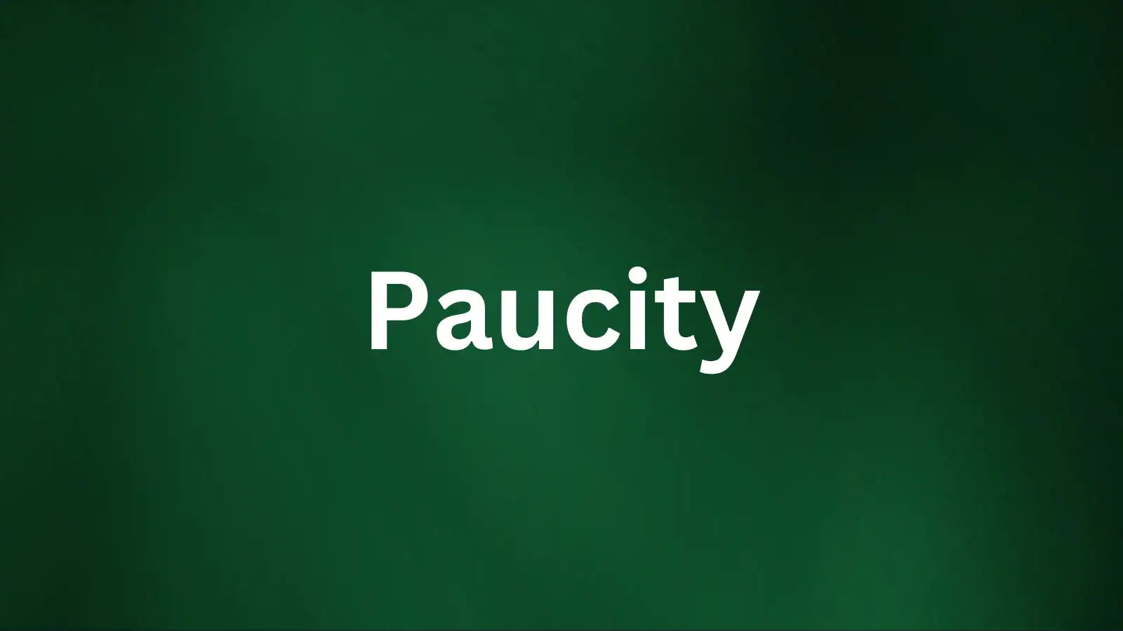 rare word and its meaning