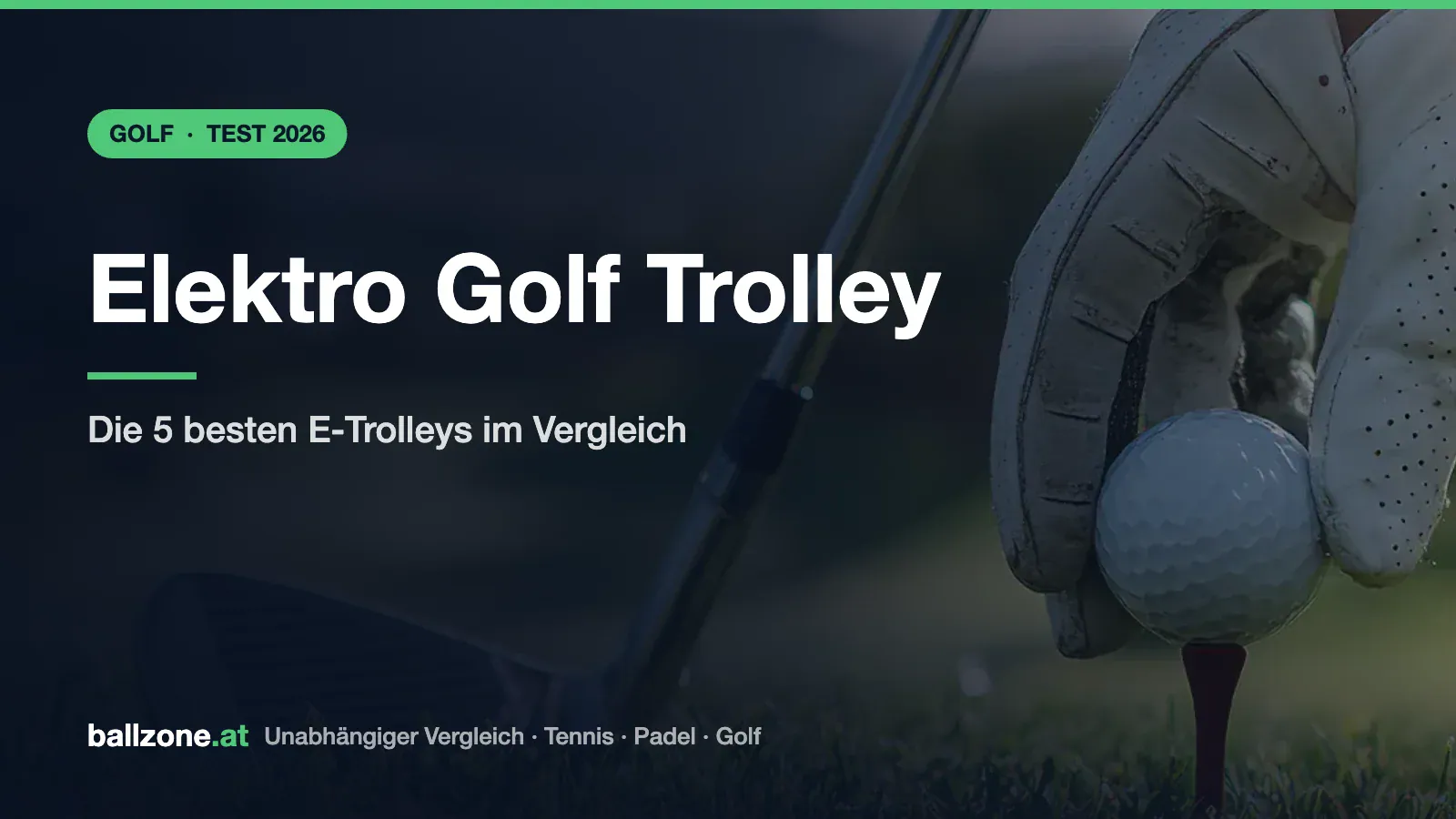 Elektro Golf Trolley Test 2026: Die 5 besten E-Trolleys im Vergleich
