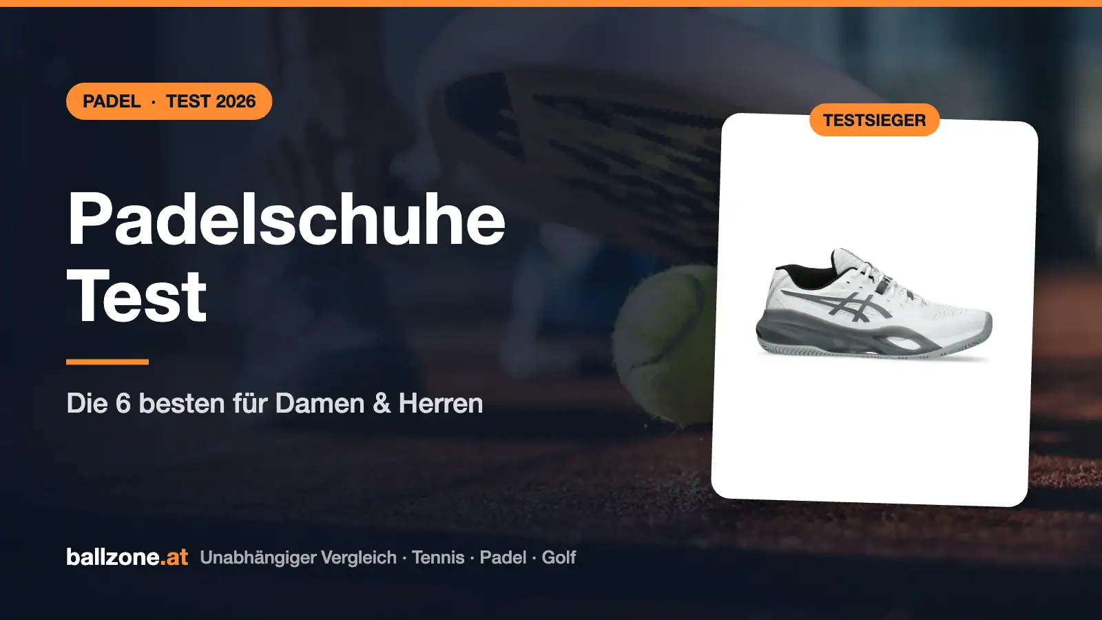 Padelschuhe Test 2026: Die 6 besten Padel Schuhe für Damen & Herren