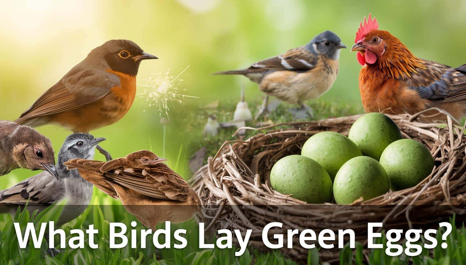 What Birds Lay Green Eggs