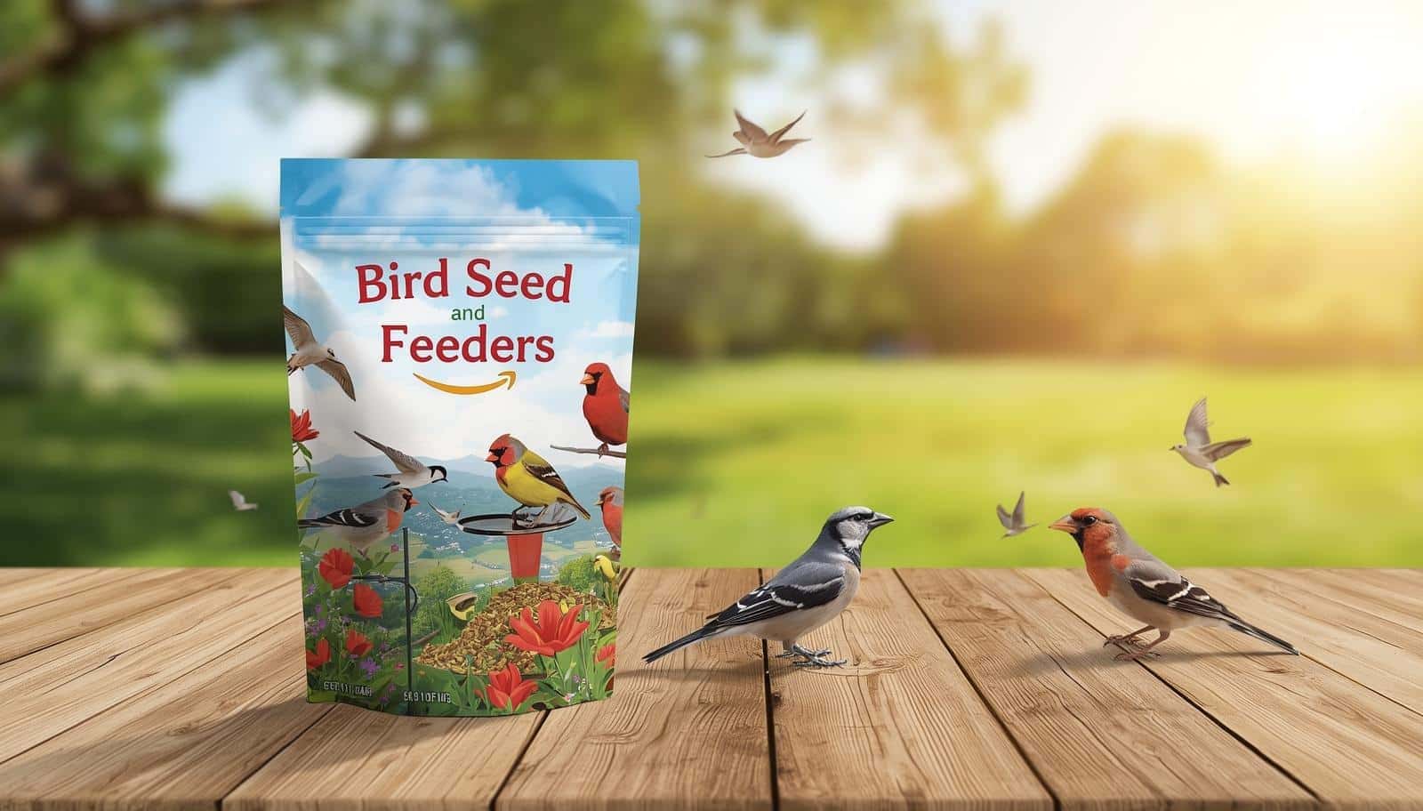 Bird Seed And Feeders