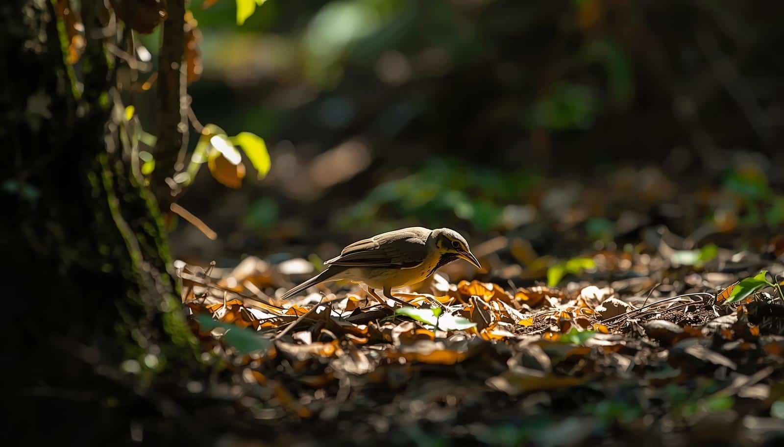 What is One Behavioral Adaptation of a Bird
