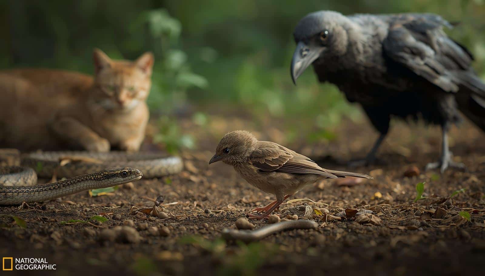 Bird Fledgling Predators