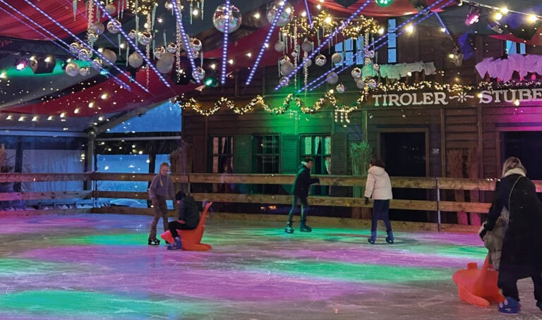 Schaatsen bij de Tiroler Stube