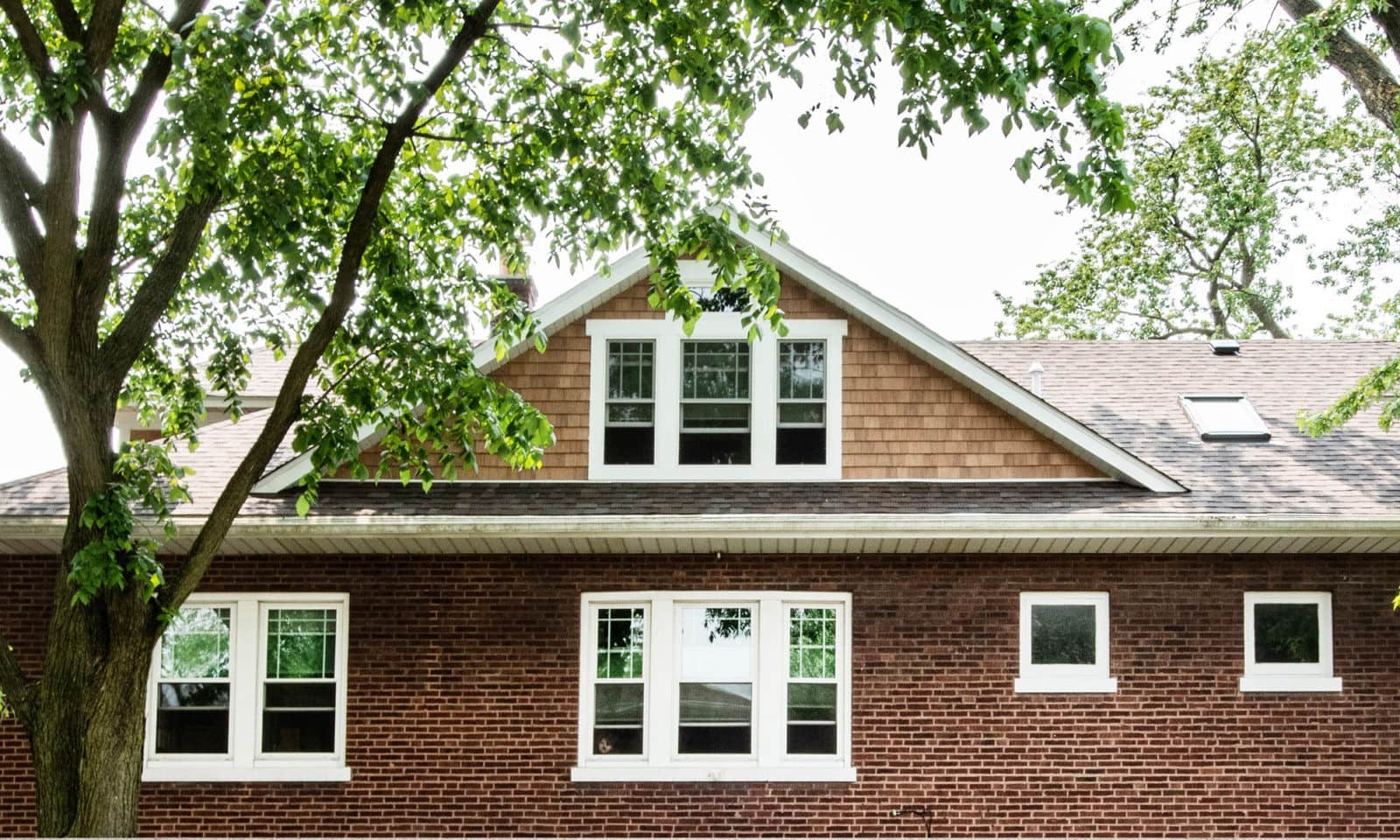 craftsman dormer addition on a brookfield, illinois bungalow
