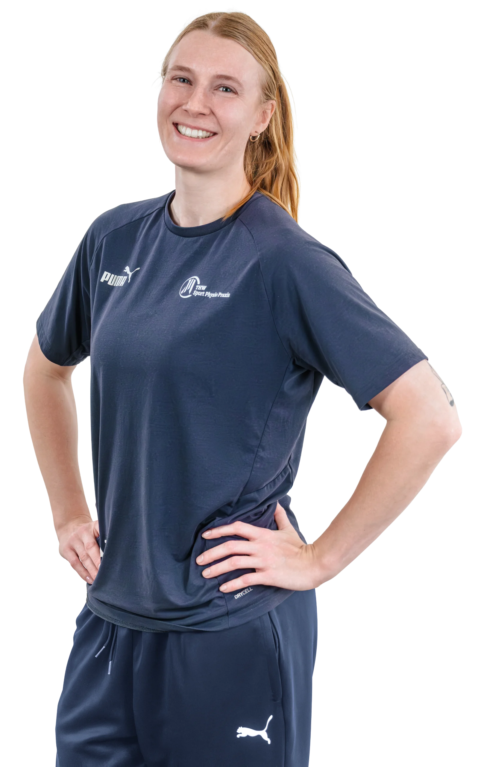 Eine Fotografie von Physiotherapeutin Alicia d’Arragon.