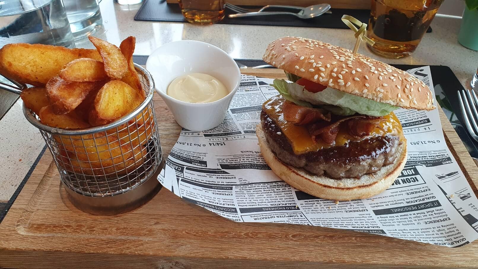 Mittagessen im Viva Bistro