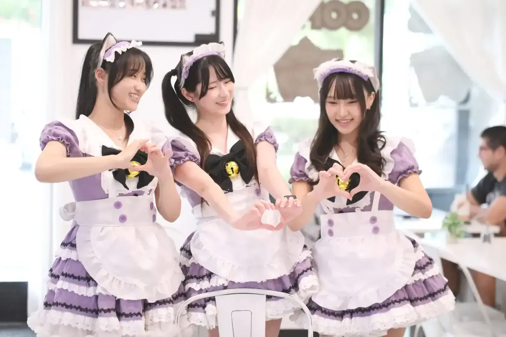 Inside Arcane Maid Café in Arcadia