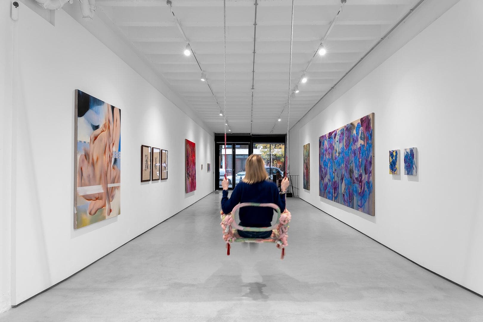 Wenhui Hao's Coming Up Roses at Berntson Bhattacharjee, in The Cold Magazine