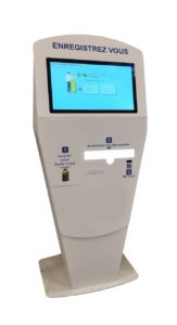 Borne tactile AMF 22 pouces fiable