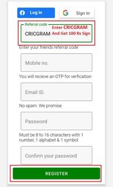 Register On MyFab11 App