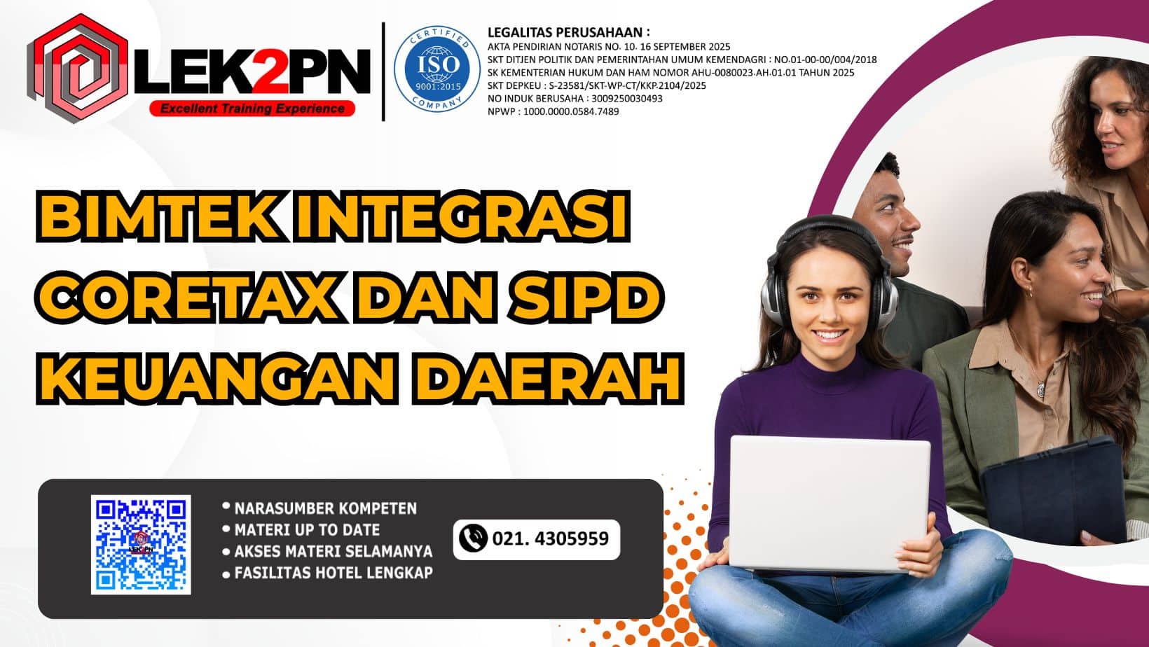 Bimtek Integrasi Coretax dan SIPD Keuangan Daerah