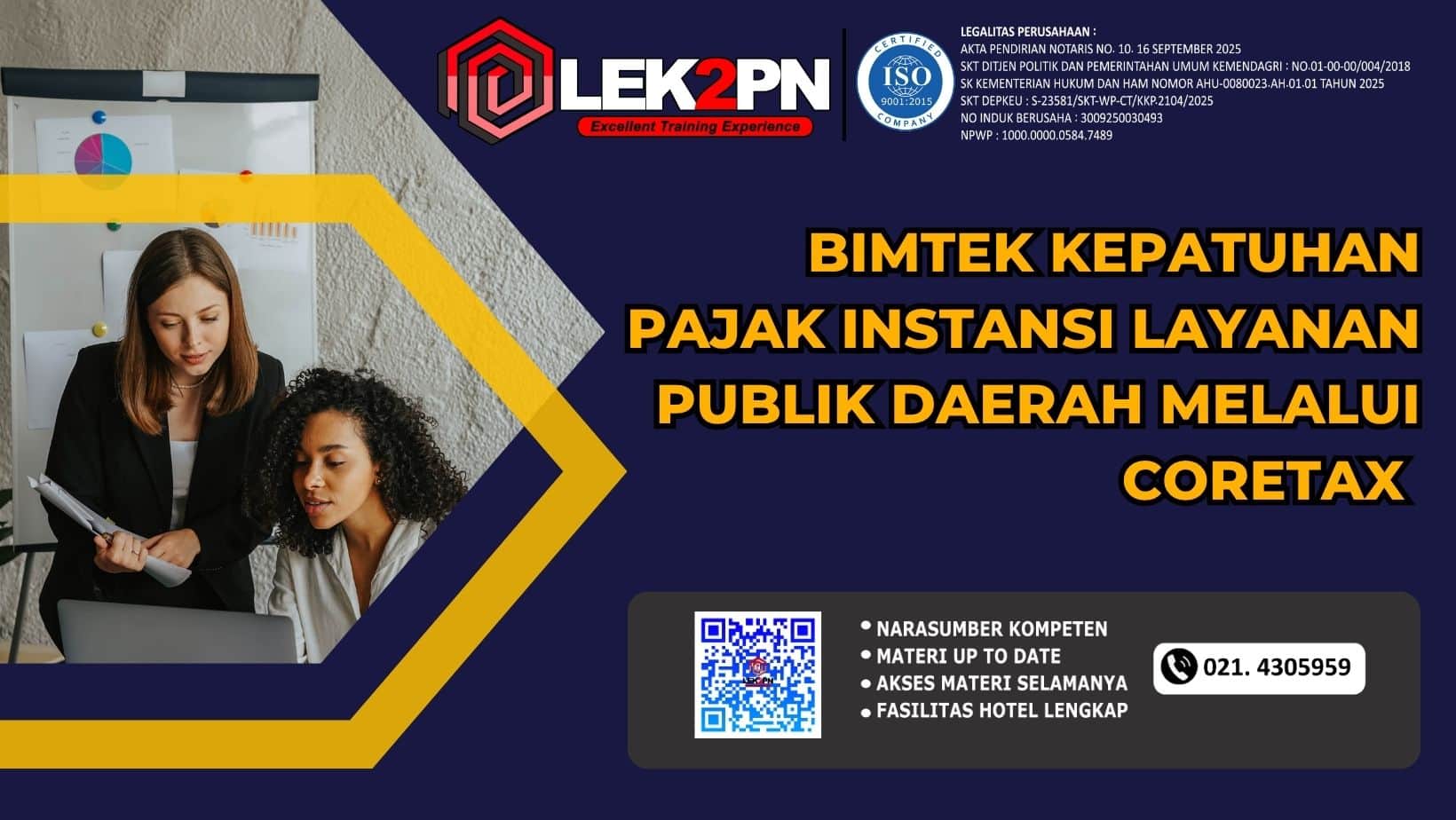 Bimtek Kepatuhan Pajak Instansi Layanan Publik Daerah melalui Coretax