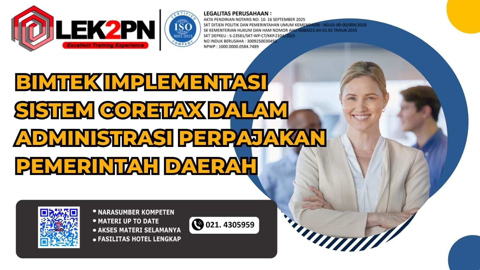 Bimtek Implementasi Sistem Coretax dalam Administrasi Perpajakan Pemerintah Daerah