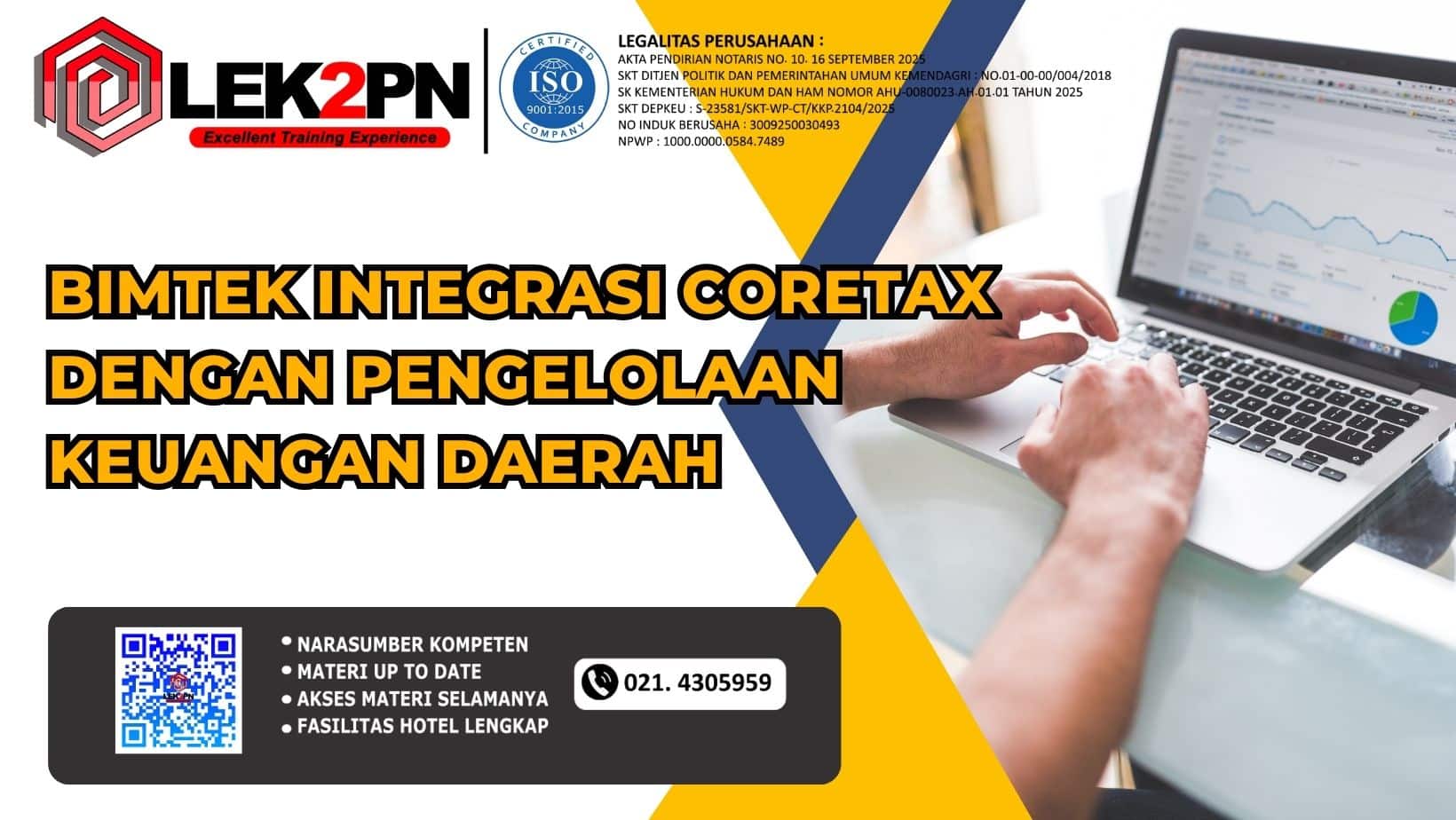Bimtek Integrasi Coretax dengan Pengelolaan Keuangan Daerah