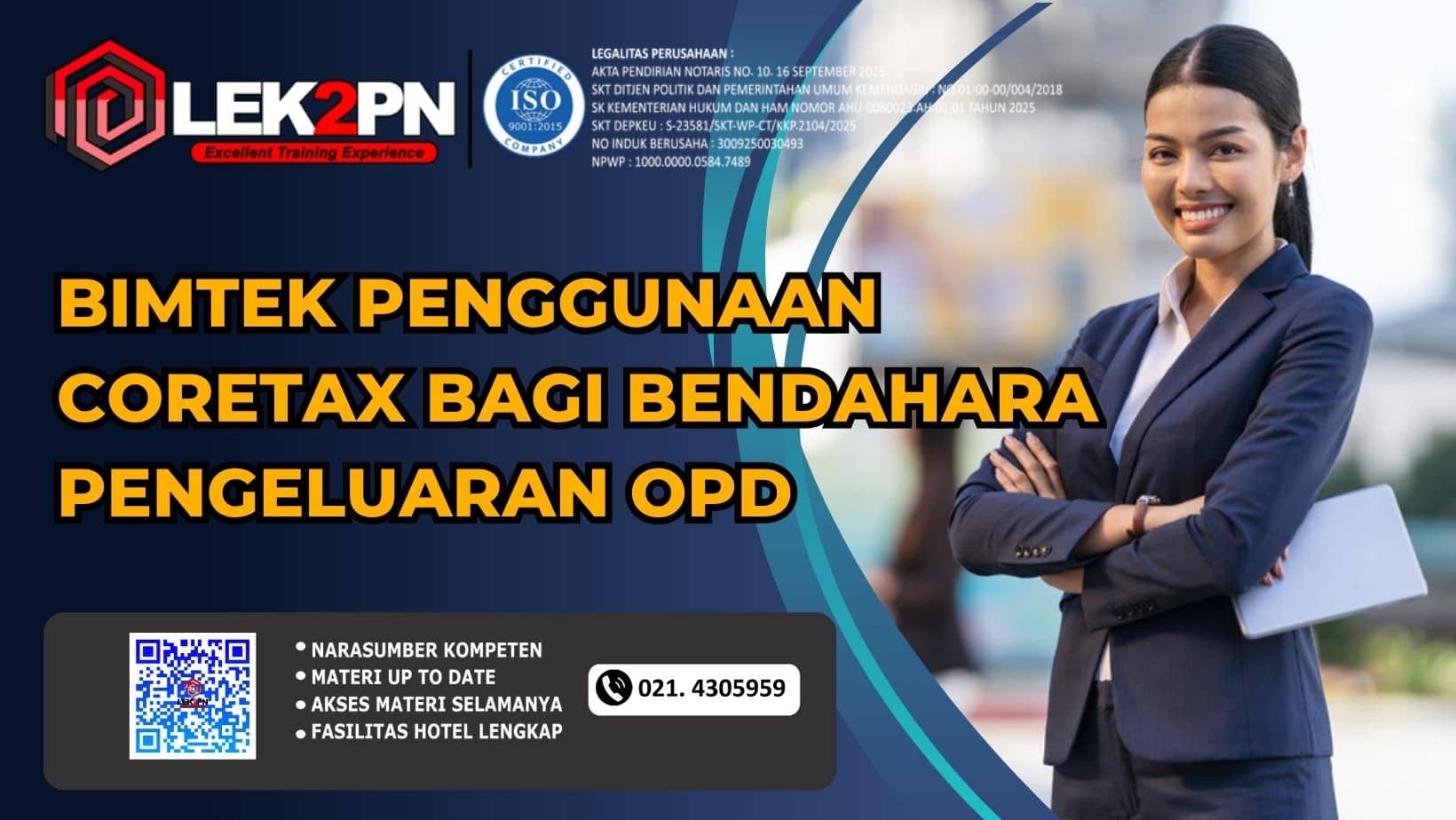 Bimtek Penggunaan Coretax bagi Bendahara Pengeluaran OPD