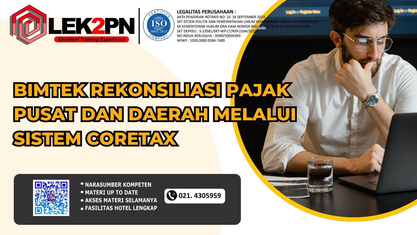 Bimtek Rekonsiliasi Pajak Pusat dan Daerah melalui Sistem Coretax