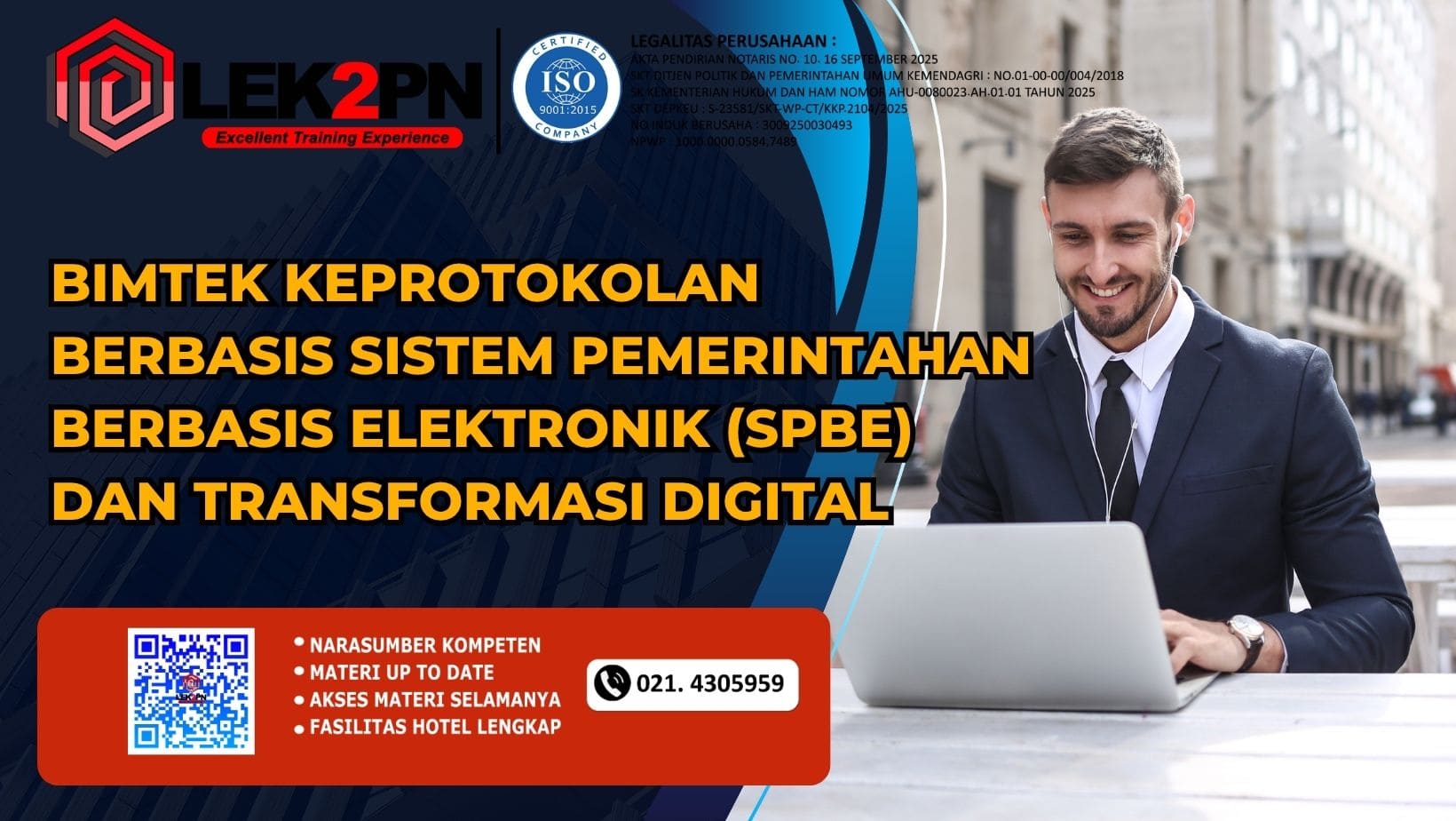 Bimtek Keprotokolan Berbasis Sistem Pemerintahan Berbasis Elektronik (SPBE) dan Transformasi Digital