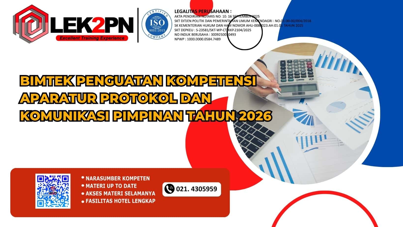 Bimtek Penguatan Kompetensi Aparatur Protokol dan Komunikasi Pimpinan Tahun 2026